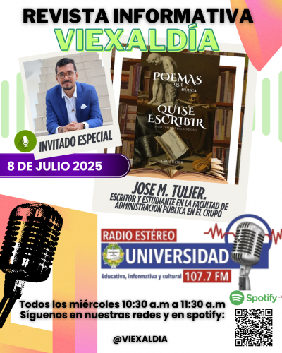 Estudiante Jose M. Tulier, escritor